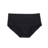 flatlay of black awwa period proof underwear